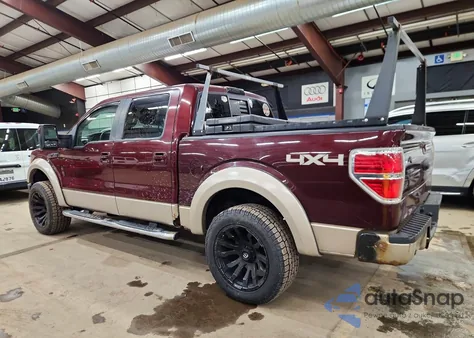 2009 Ford F150 Supercrew z USA, uszkodzony, nr VIN 1FTPW14V19FA92545